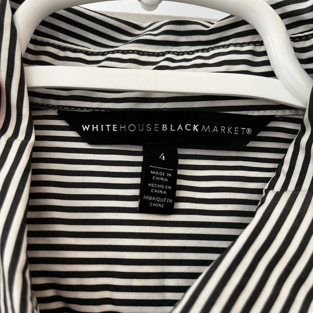 Whbm Button Up Blouse - image 4